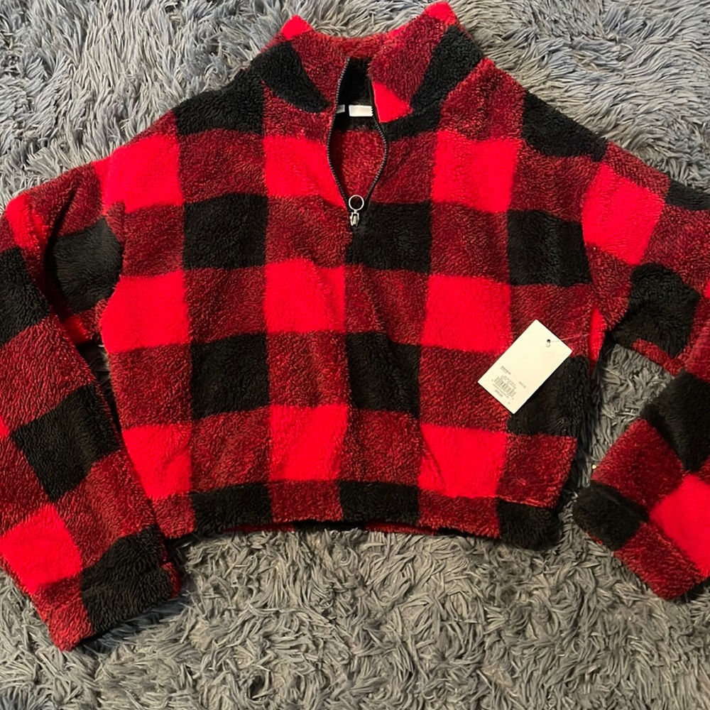 Girls Perfectly Soft Sherpa Pullover new with Tags